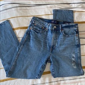 Gap Factory High Rise Cigarette Jean 